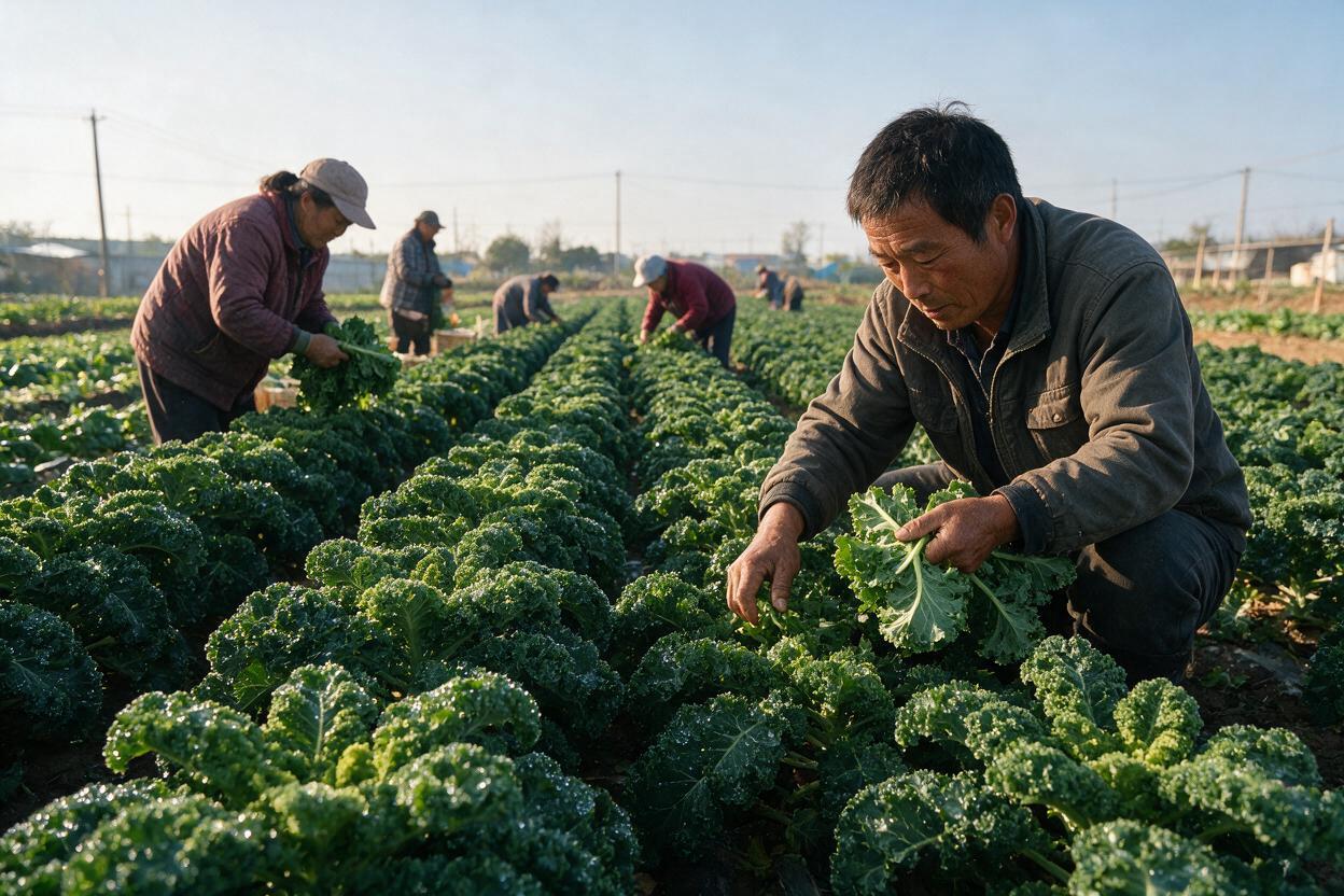 kale field